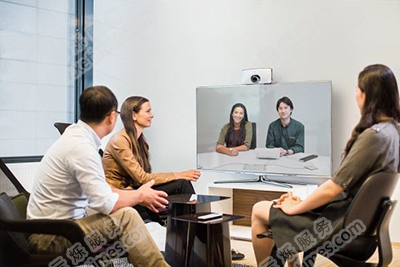 小型会议室视频会议系统解决方案效果图