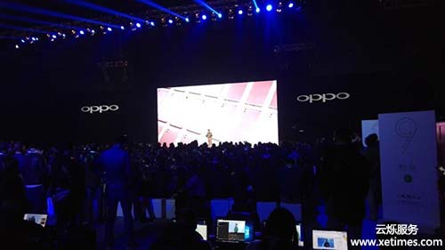 OPPO R9发布会现场视频直播服务现场图2